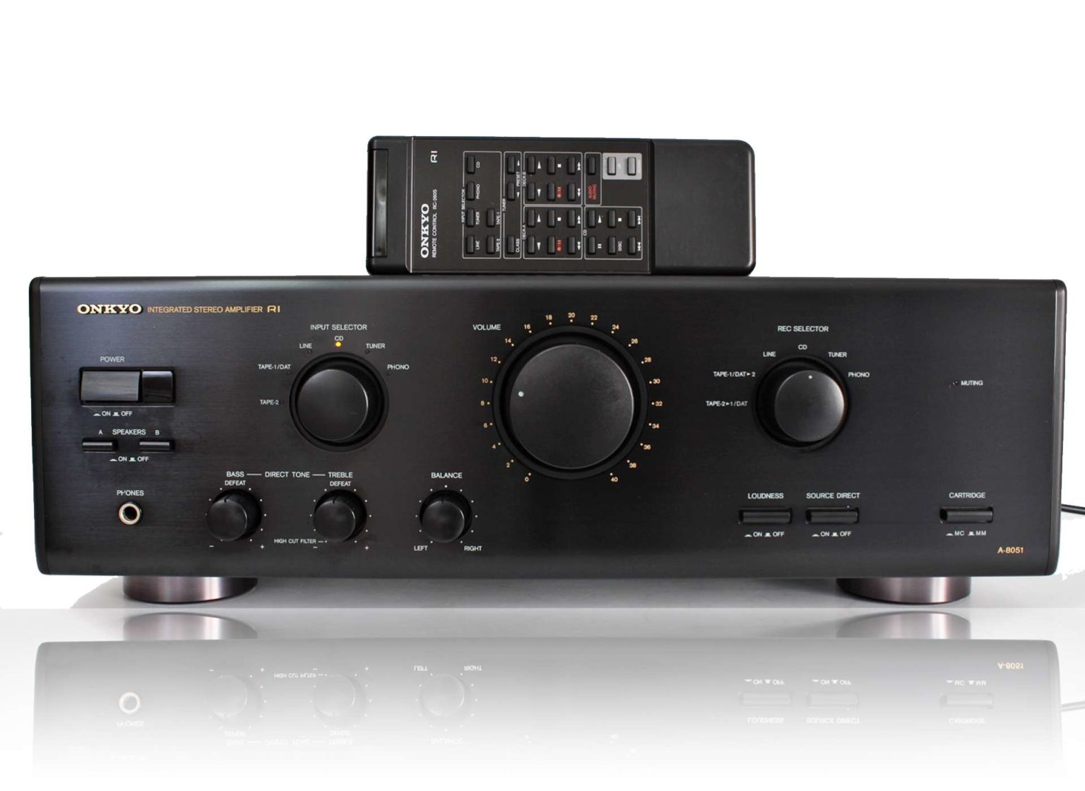 Amplificador integrado Onkyo A-8051 Amplifier - HiFilia