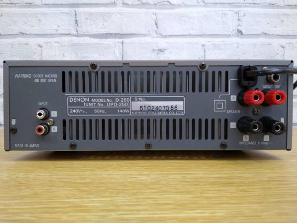 Etapa de Potencia DENON UPO-250 - Imagen 8