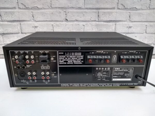 Amplificador integrado Aiwa AA8700 E vúmetros - Imagen 6